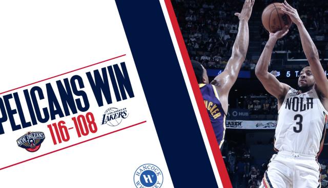 开云体育app-小将墨菲神兵天降 鹈鹕逆转湖人赢得关键卡位战